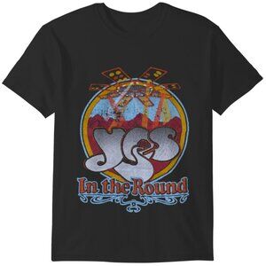YES 1978 Concert World Tour Graphic T-Shirt Rock Music Band Fan Gift Tee